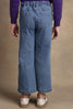 One Friday Kids Girls Blue Denim Flared Jeans