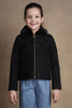 One Friday Kids Girls Sequinned Black Jacket