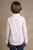 One Friday Kids Boys Pink Solid Shirt