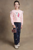 One Friday Kids Girls Pink Solid  Top