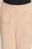 OneFriday Varsity Chic Beige Bliss Bell Bottoms for Girls - One Friday World