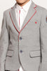 One Friday Grey Solid Spider Man Blazer - One Friday World