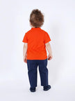 One Friday Orange Little Printed T-shirt - One Friday World