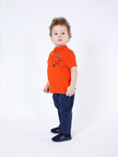 One Friday Orange Little Printed T-shirt - One Friday World