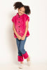 One Friday Kids Girls Sleeveless Tailored Jacket