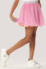 One Friday Kids Girls Pink Netted Skirt