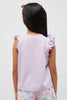 One Friday Lilac Flower Top - One Friday World