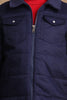 One Friday Boys Navy Blue Solid Jacket