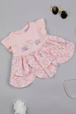 One Friday Girls Pink Disney Bambi Cotton Dress with Bloomers - One Friday World