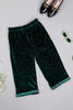 One Friday Kids Girls Green Frill Trouser - One Friday World