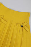 One Friday Mustard Skirt