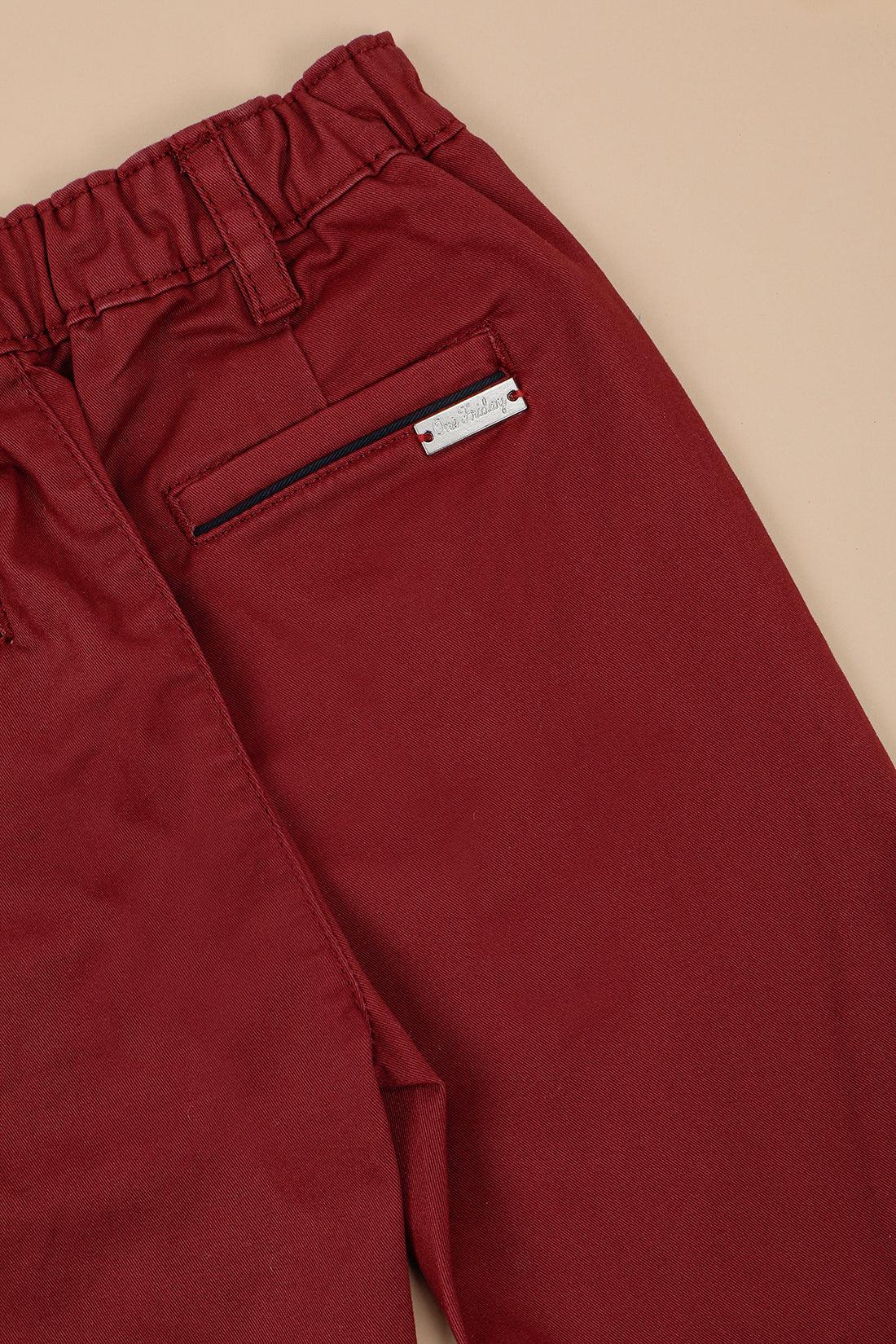 One Friday Baby Boys Wine Trouser - One Friday World