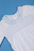 One Friday Infants Girls White Peter Pan Cotton Sleepsuit - One Friday World