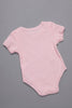 One Friday Infants Girls Pink Round Neck Cotton Sleepsuit - One Friday World