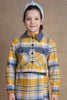 One Friday Kids Girls Multi Checks Jacket