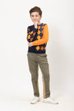 One Friday Varsity Chic Green Adventure Trousers for Boys - One Friday World