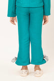 One Friday Whimsical Teal Trousers - One Friday World