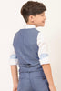 One Friday Azure Boys' Waistcoat - One Friday World