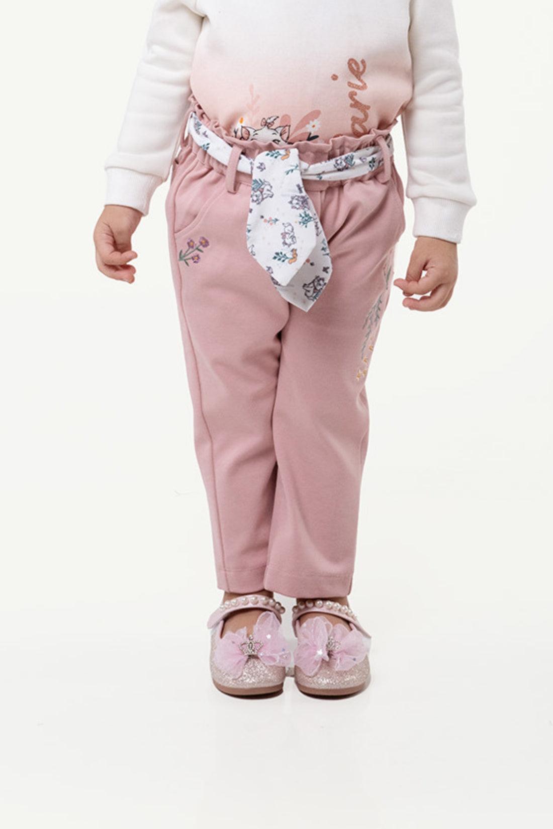 One Friday Baby Girls Pink Aristocrats Trouser - One Friday World