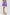 One Friday Kids Girls Purple Floral Mesh Skirt - One Friday World