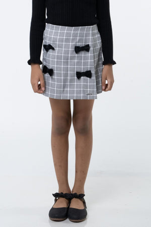 One Friday Checkered Whispers Skort - One Friday World