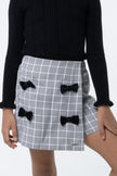 One Friday Checkered Whispers Skort - One Friday World