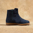 One Friday Girls Navy Blue Solid Boots