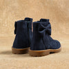 One Friday Girls Navy Blue Solid Boots