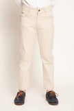 One Friday Kids Boys Beige Woven Cotton Trouser - One Friday World