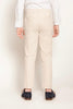 One Friday Kids Boys Beige Woven Cotton Trouser - One Friday World