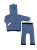 One Friday Blue Hoodie Set