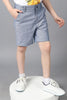 One Friday Kids Boys Blue Cotton Shorts - One Friday World