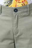 One Friday Kids Boys 100% Cotton Green Chinos With Pockets - One Friday World