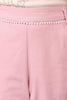 One Friday Kids Girls Pink Cotton Laced Trouser - One Friday World