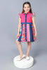 One Friday Kids Girls Prints and Patterns Pink Dress - One Friday World