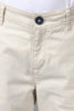 One Friday Kids Boys Beige Stretchable Cotton Trouser With Embroidery and Side Pockets - One Friday World