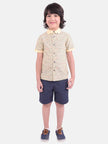 One Friday Kids Boys Lemon Writing Print Shirt