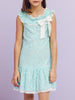 One Friday Kids Girls Aqua Dress - One Friday World