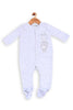 One Friday Baby Boys Grey Front Open Romper - One Friday World