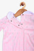 One Friday Baby Girls Pink Peter Pan Collar Romper - One Friday World