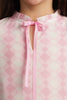 One Friday Girls Bubblegum Pink Ruffled Full sleeves Top