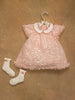 One Friday Baby Girls Nude Sequins Dress