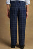 One Friday Kids Boys Blue Checks Trouser