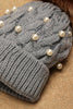 One Friday Grey Knit Solid Cap