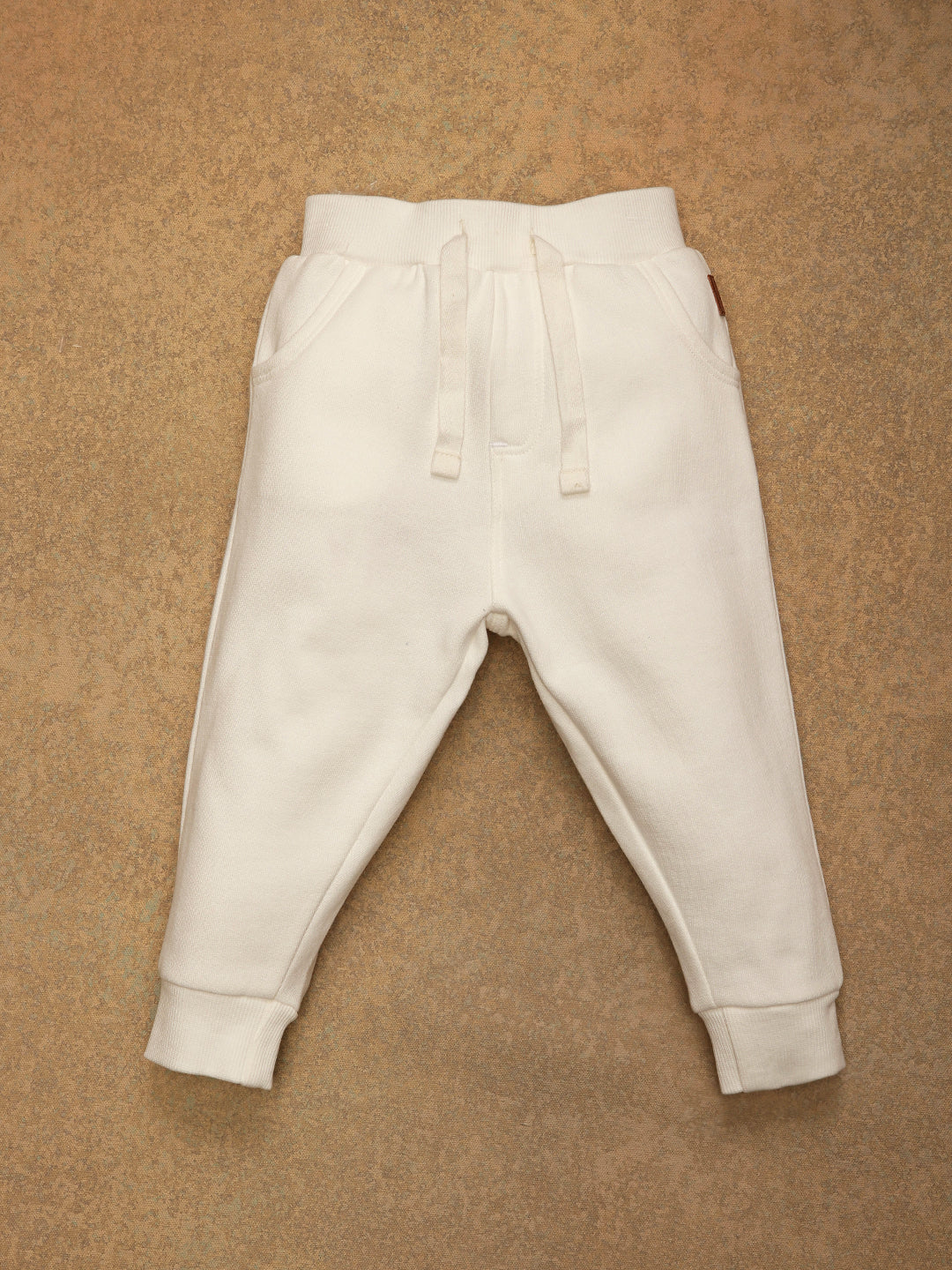 One Friday Baby Boys Grey Solid Trouser