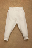 One Friday Baby Boys Off White Solid Trouser