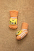 One Friday Orange Knitted Multi Colour Socks