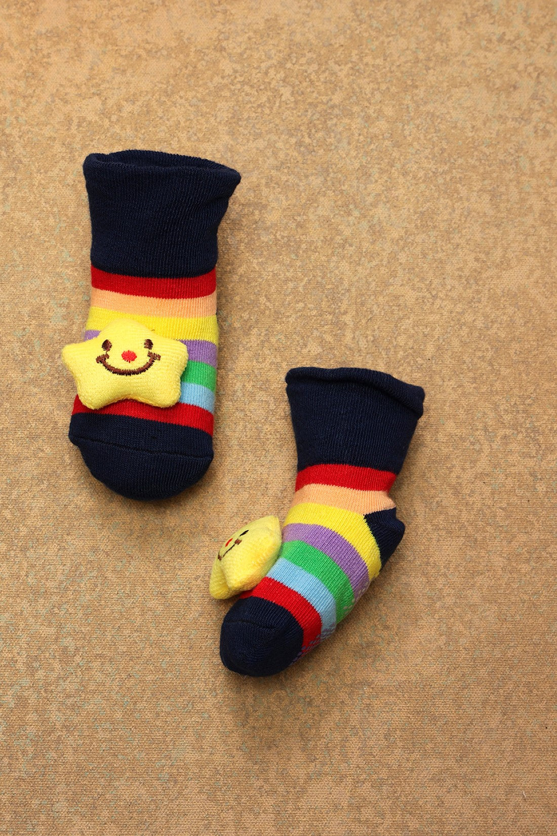 One Friday Multi Knitted Multi Colour Socks