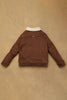 One Friday Kids Boys Brown Solid Jacket