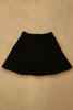 One Friday Girls Black Solid Skirt